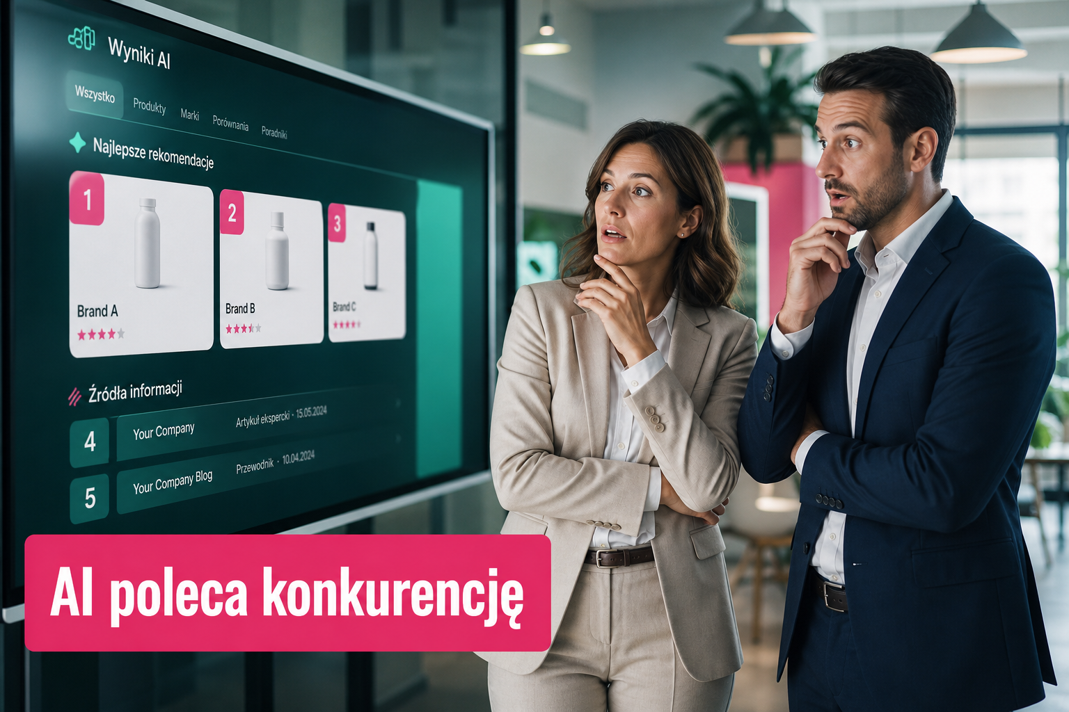 AI Overviews poleca Twoich konkurentów — nawet gdy cytuje Twoje artykuły