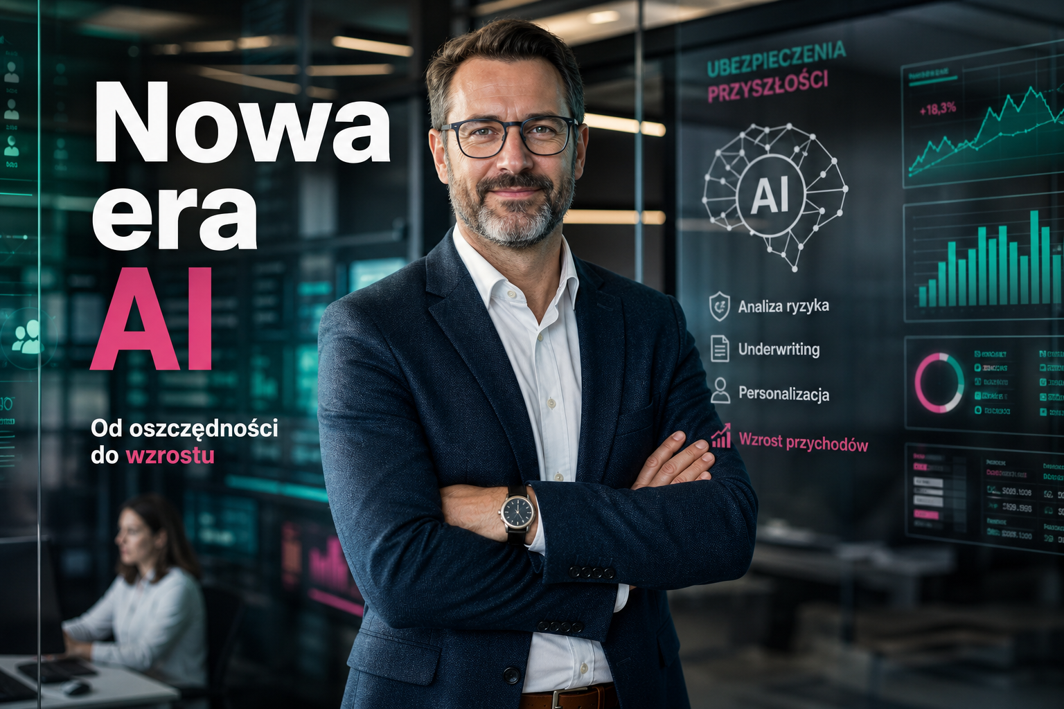 Ubezpieczenia i AI: koniec oszczędzania, czas na zarabianie