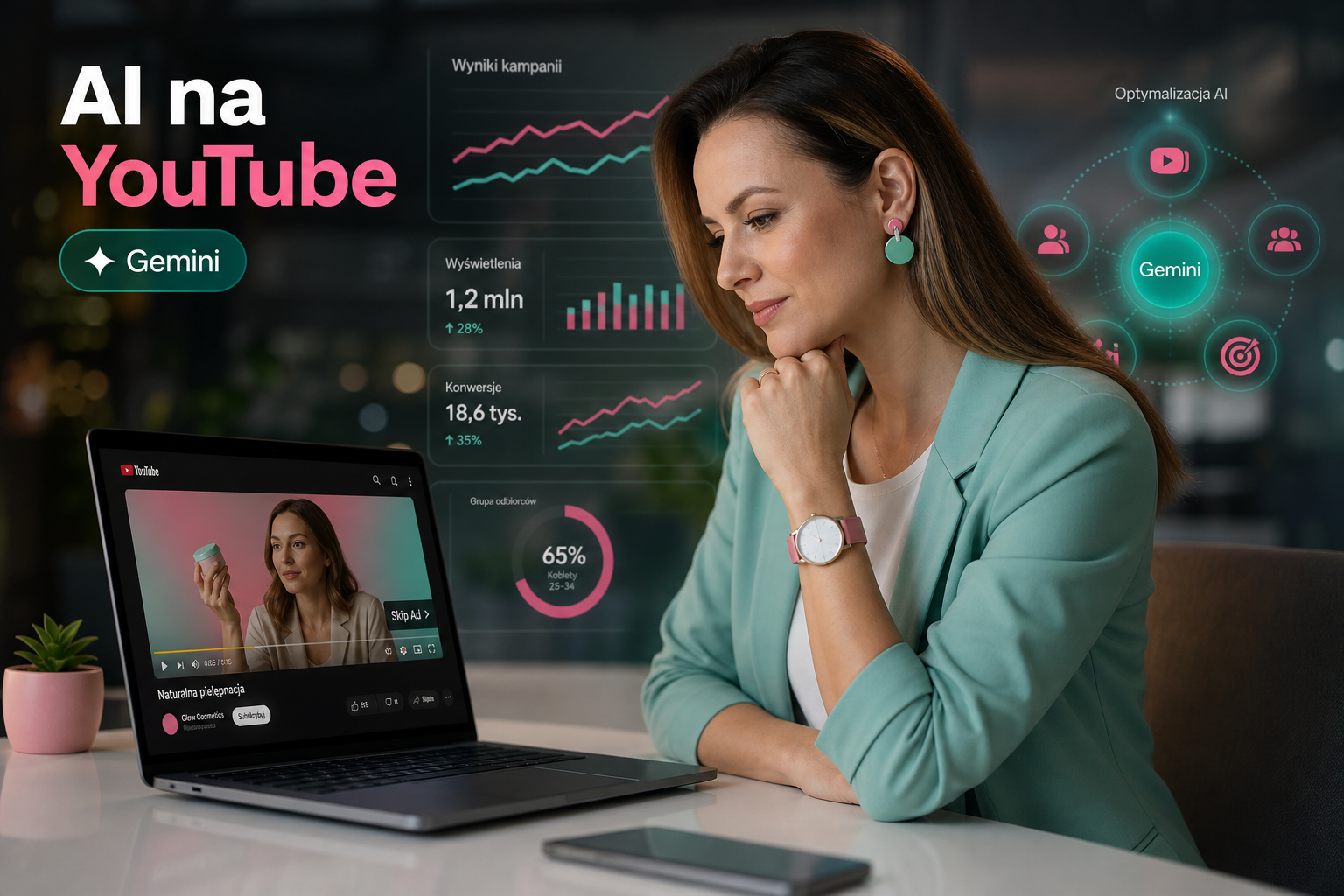 Gemini na YouTube: jak AI optymalizuje Demand Gen i dlaczego to zmienia Twoje kampanie