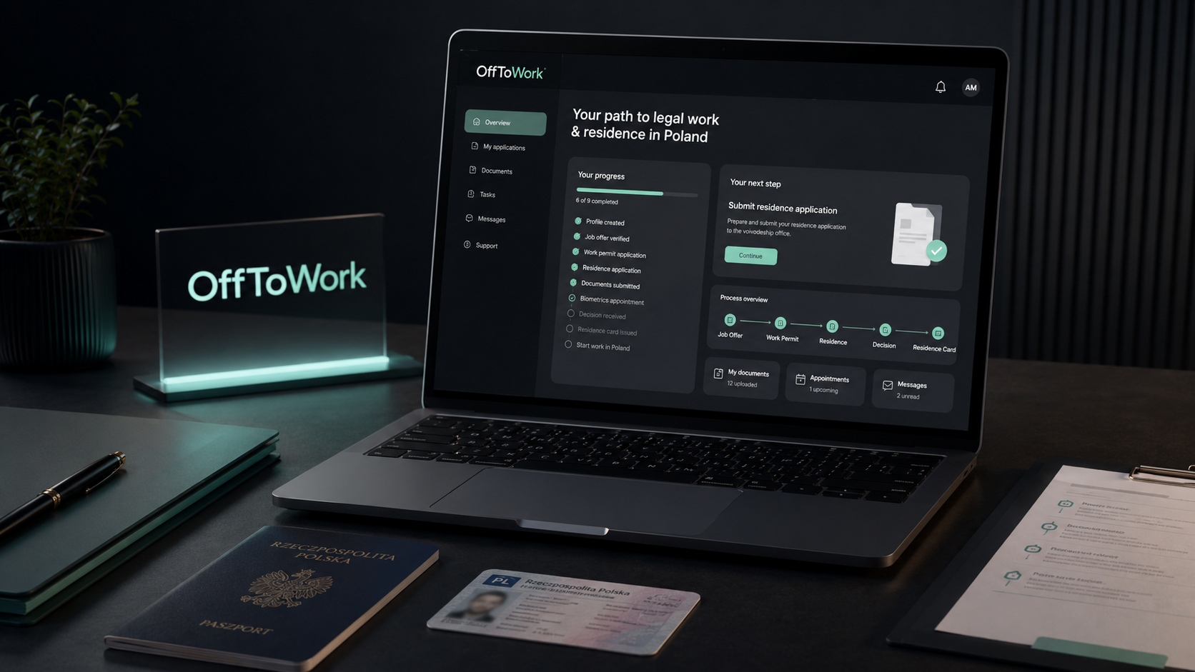 Case study OffToWork: strona, która upraszcza formalności i buduje zaufanie
