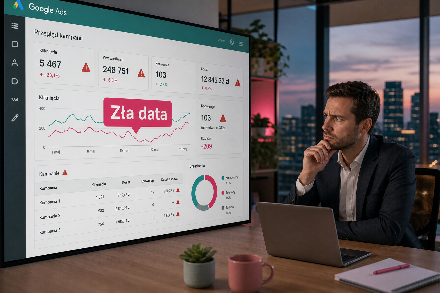 Zła data w Google Ads niszczy kampanie — i to szybciej niż myślisz