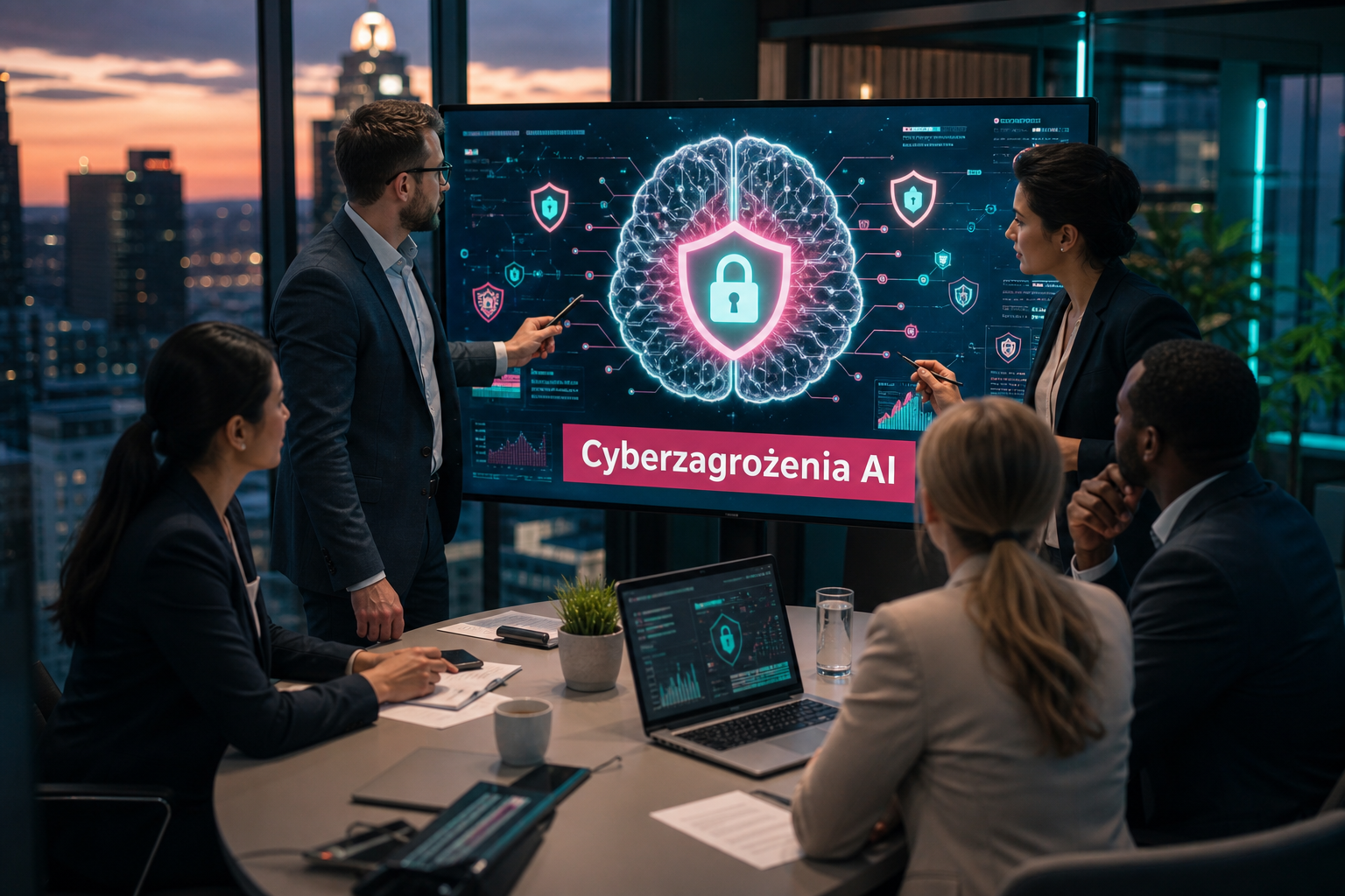 Cyberbezbieczeństwo AI: co musisz wiedzieć o zagrożeniach już teraz